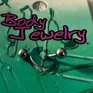 3/$48 Body Jewelry| NWOT Curved Double Ball; BUY 2 get a 3rd Free